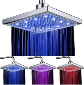 Grifo LED para platos de ducha sencillo de instalar